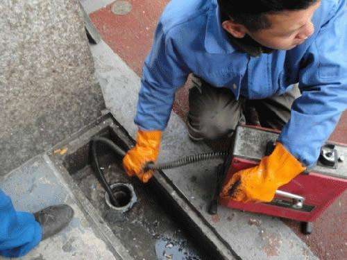 伊金霍洛疏通下水道